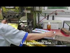 Χονδρικό CMYK εκτυπωμένο μεταλλικό κοντέινερ κασσίτερου με ανακυκλώσιμη κασσίτερο